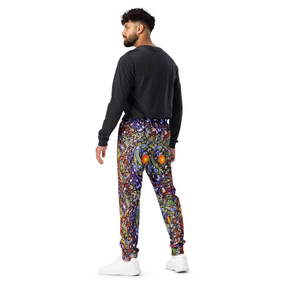 Kinetic Garden on Men's Joggers — Back