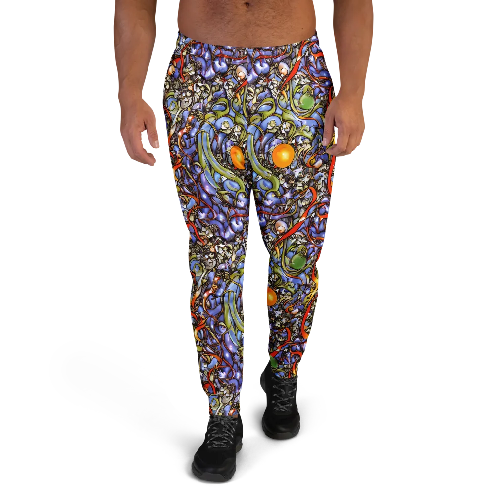 Kinetic Garden on Men's Joggers — Front