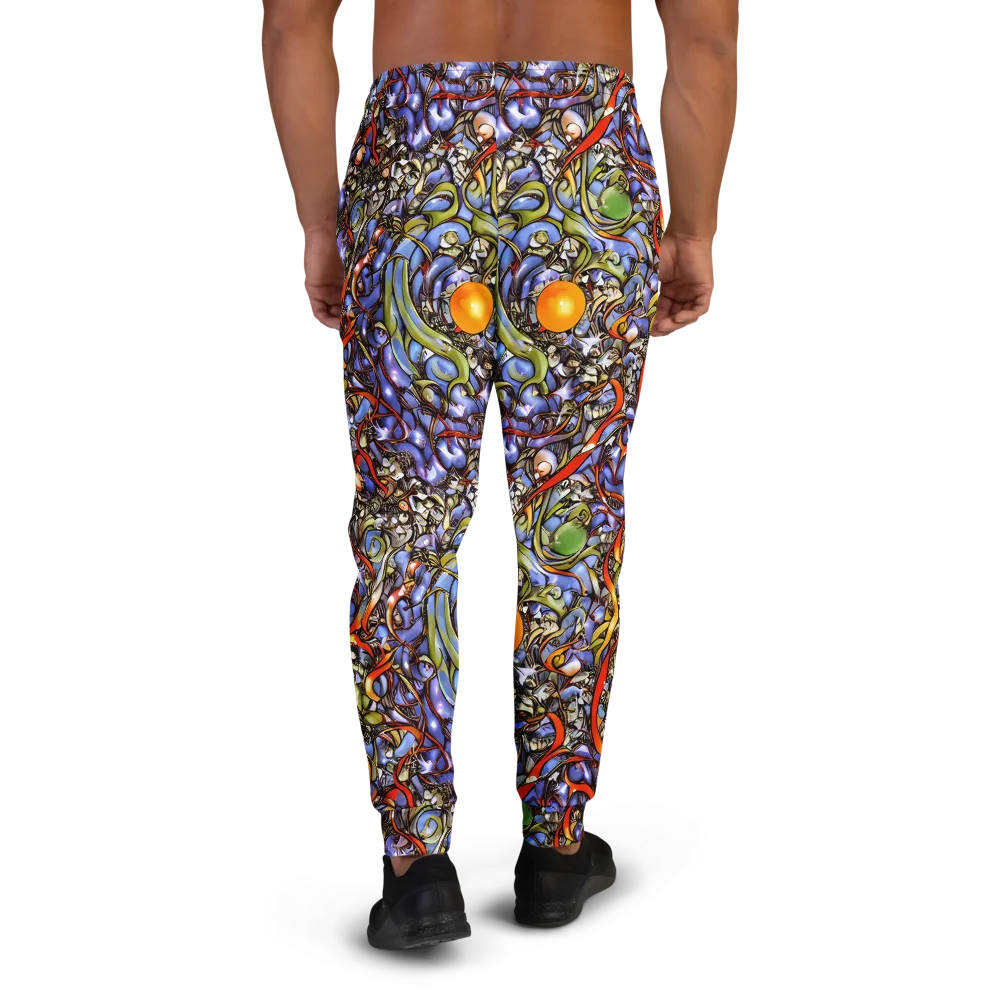 Kinetic Garden on Men's Joggers — Back