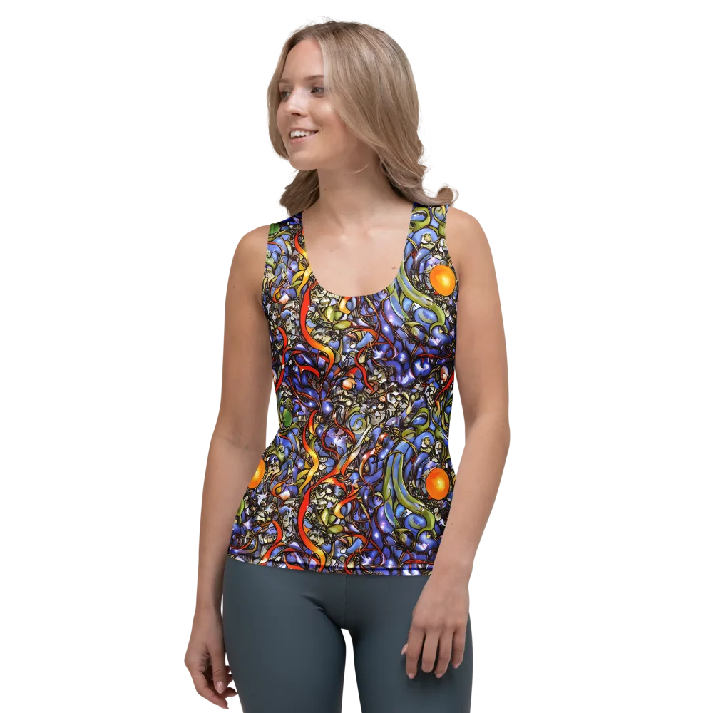 Kinetic Garden on Women's Tank Top — Front