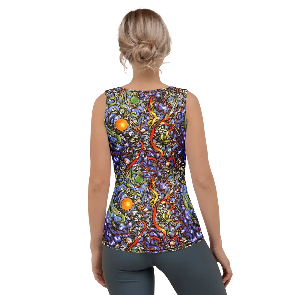 Kinetic Garden on Women's Tank Top — Back