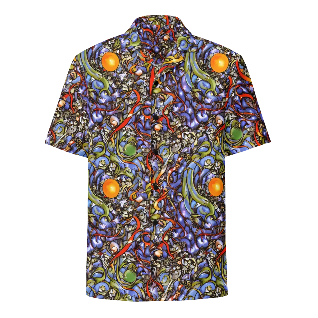 Kinetic Garden on Button Shirt — Front