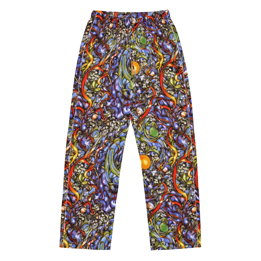 Kinetic Garden on Women's Pajama Pants — Front