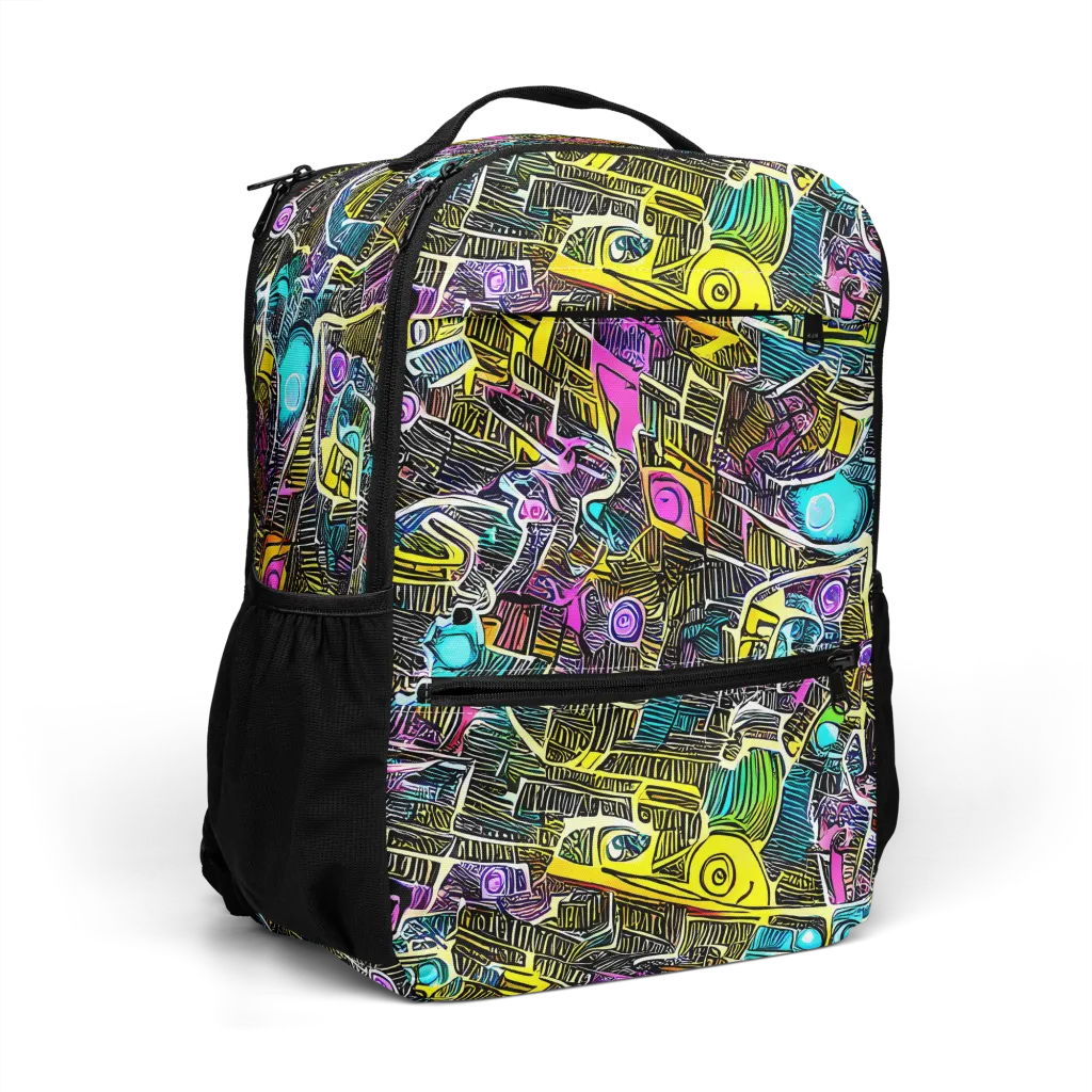 Kinetic Arcade on Utility Backpack — Right Front
