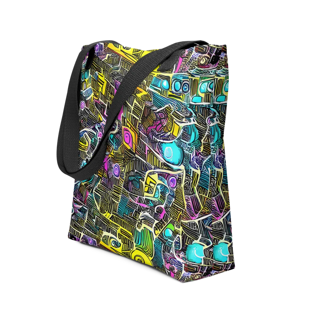 Kinetic Arcade on Tote Bag — Front