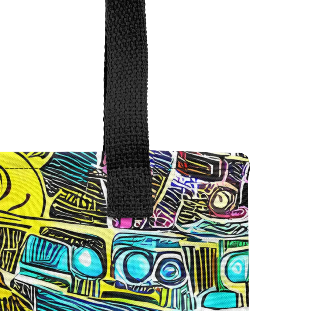 Kinetic Arcade on Tote Bag — Product details