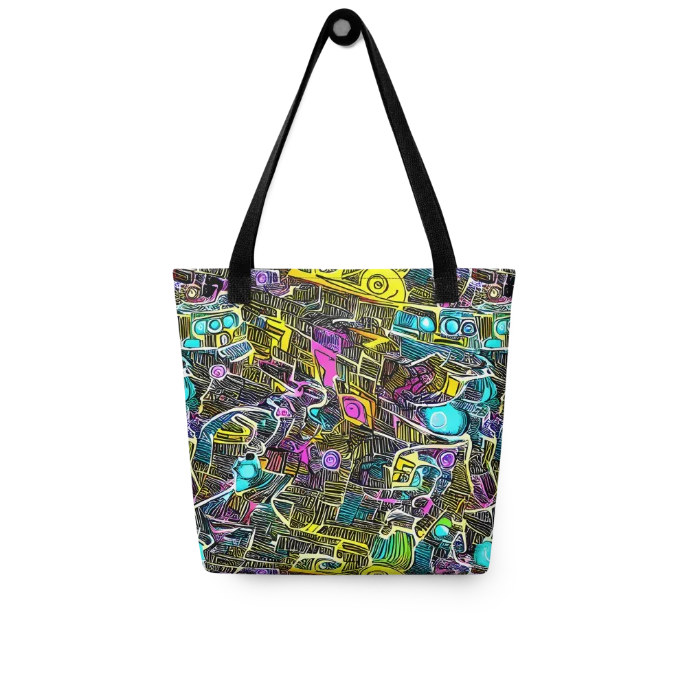 Kinetic Arcade on Tote Bag — Front