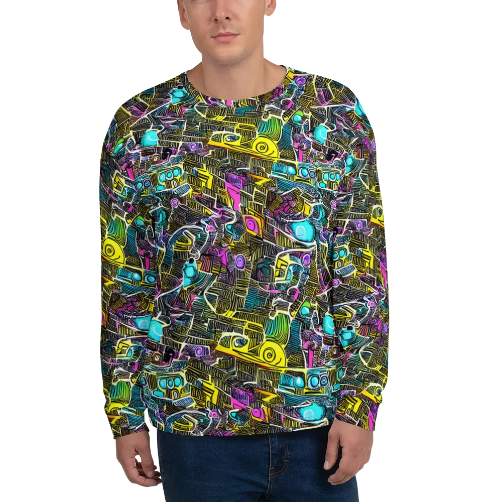 Kinetic Arcade on Sweatshirt — Front