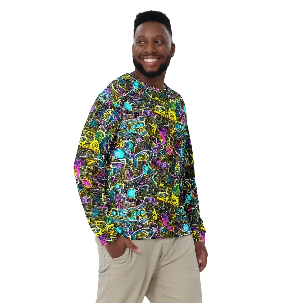 Kinetic Arcade on Sweatshirt — Front