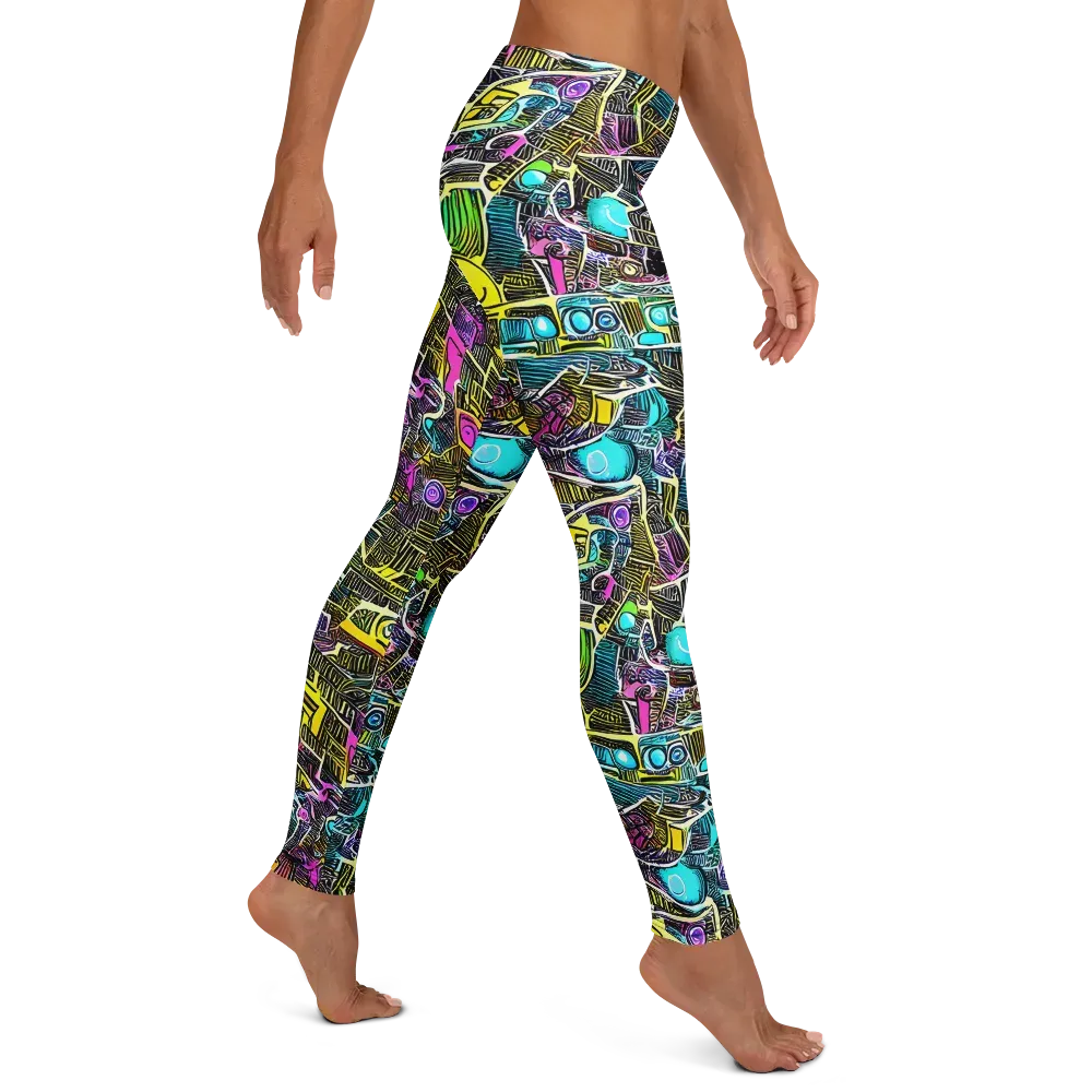 Kinetic Arcade on Leggings — Right