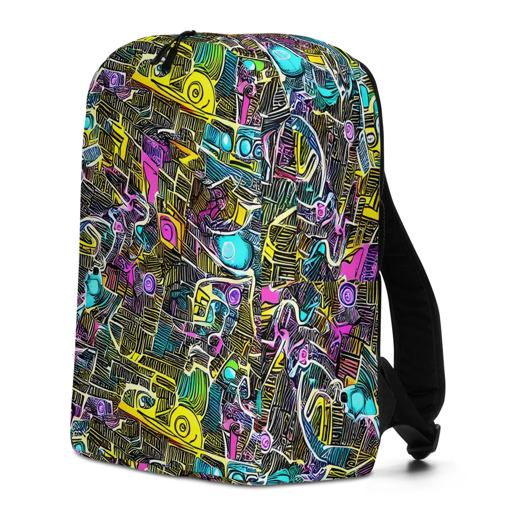 Kinetic Arcade on Minimalist Backpack — Left