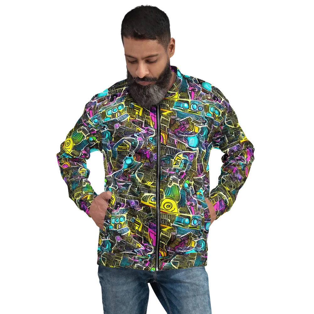 Kinetic Arcade on Bomber Jacket — Front