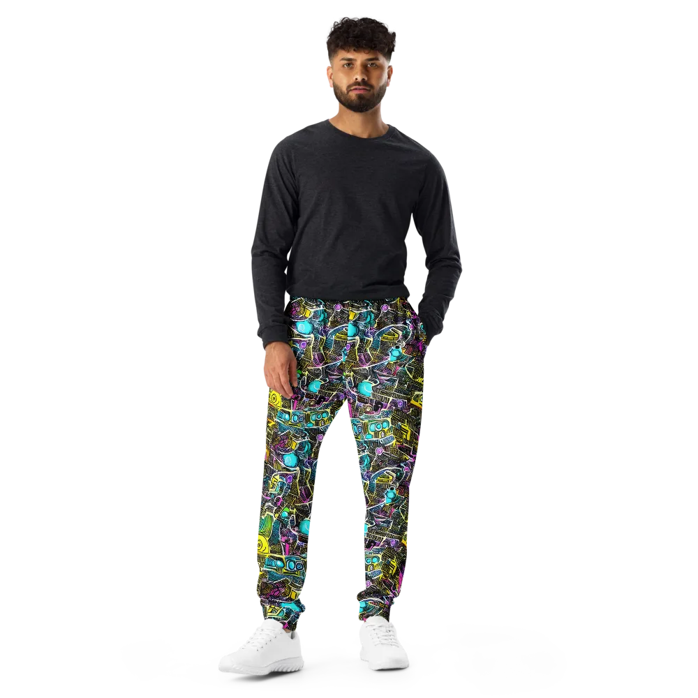 Kinetic Arcade on Men's Joggers — Front