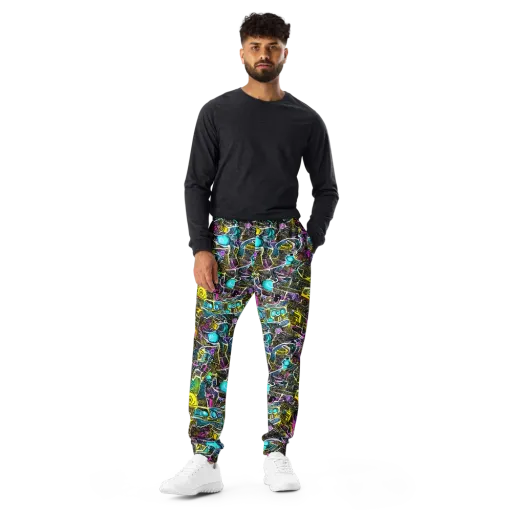Kinetic Arcade on a Men's Joggers