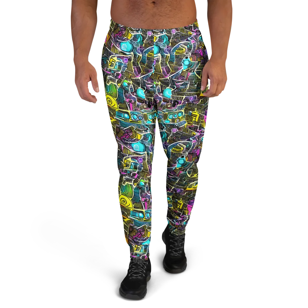 Kinetic Arcade on Men's Joggers — Front