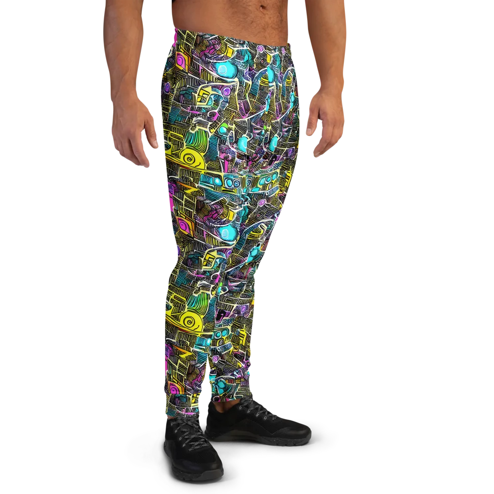 Kinetic Arcade on Men's Joggers — Right