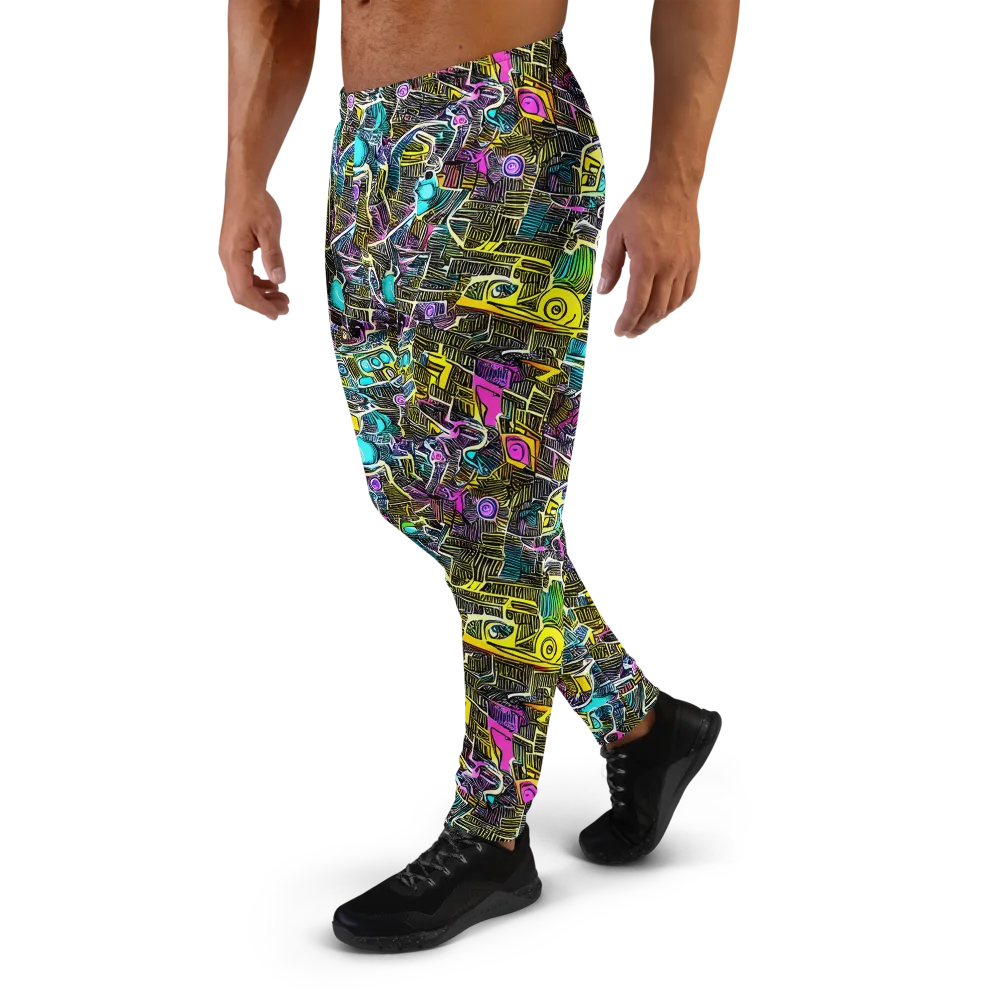 Kinetic Arcade on Men's Joggers — Left