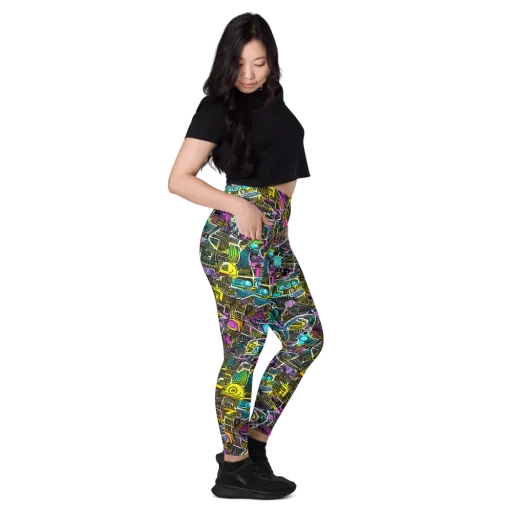 Kinetic Arcade on a Leggings with Pockets