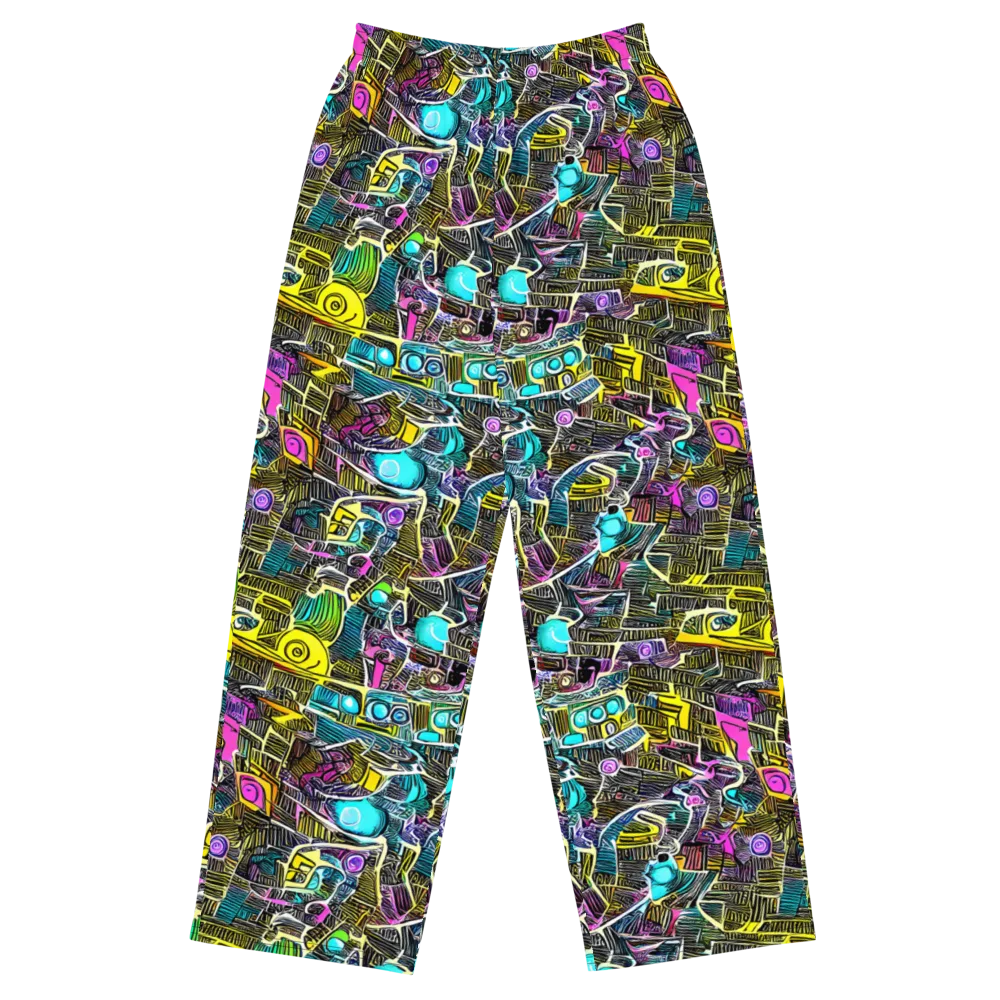 Kinetic Arcade on Wide-Leg Pants — Front