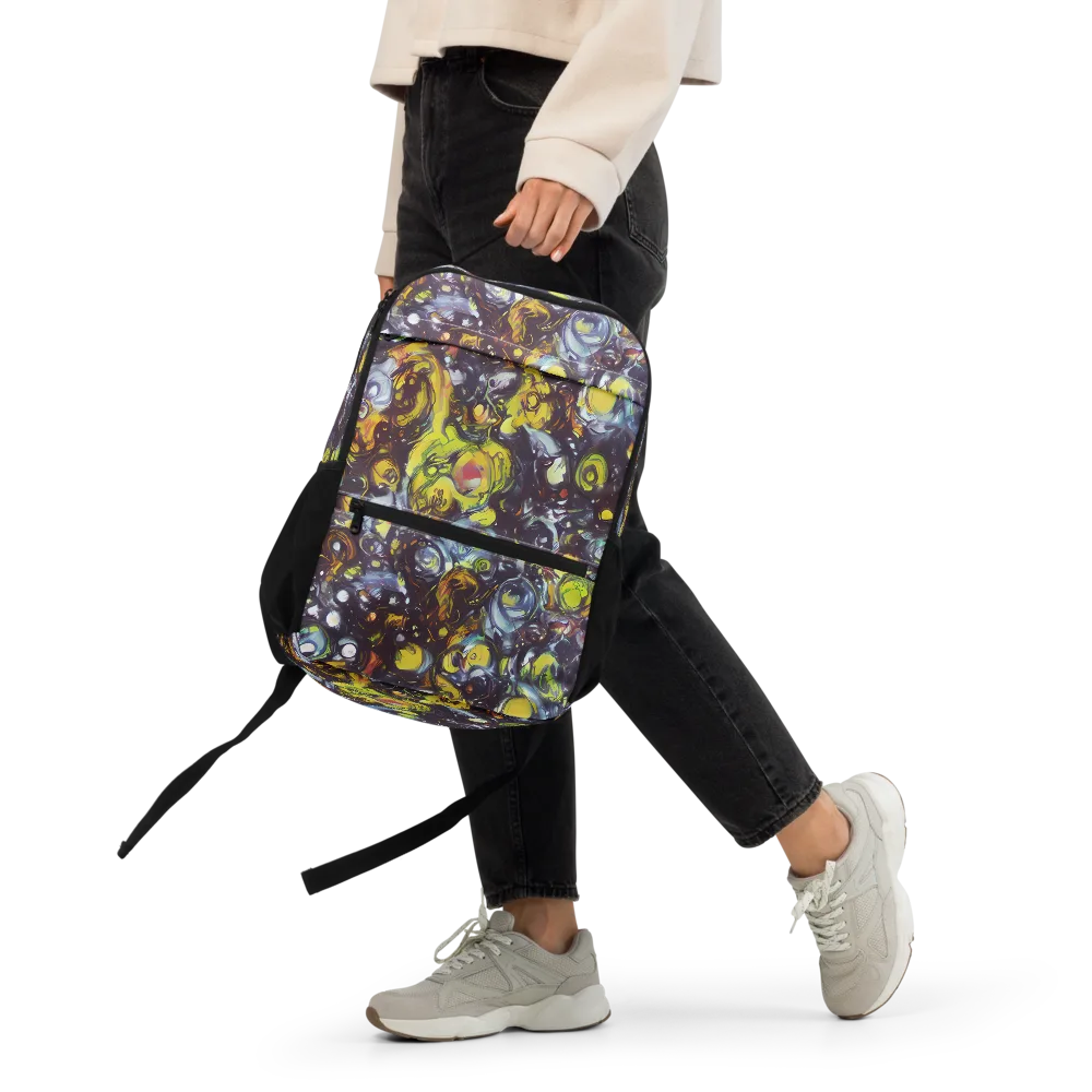 Dark Matter Dance on Utility Backpack — Front