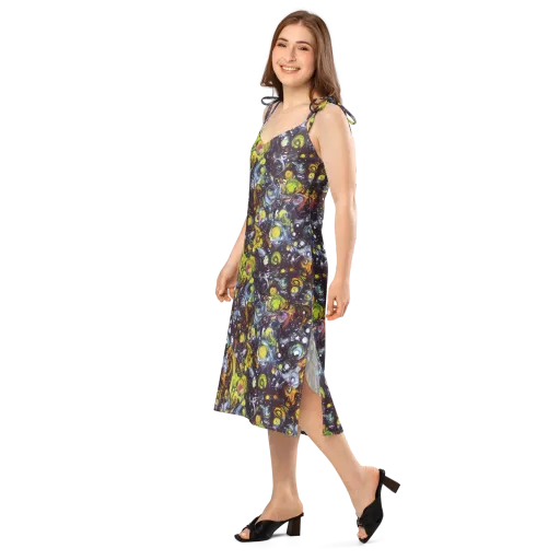Dark Matter Dance on a Slip Dress
