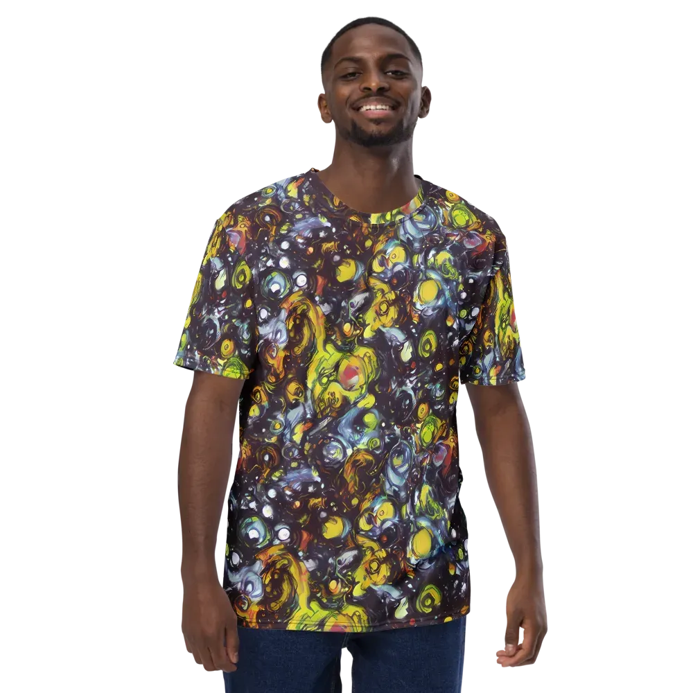 Dark Matter Dance on Men's Crew Neck T-Shirt — Front