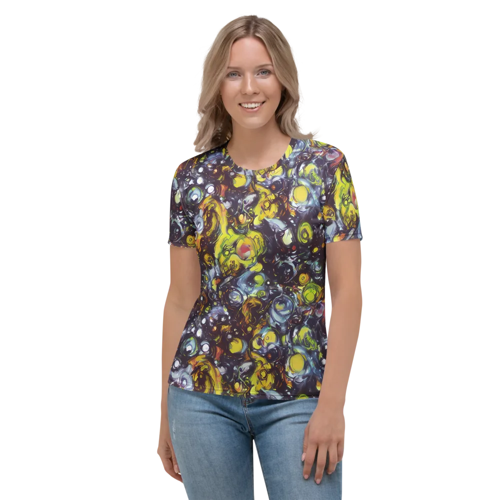 Dark Matter Dance on Women's Crew Neck T-Shirt — Front