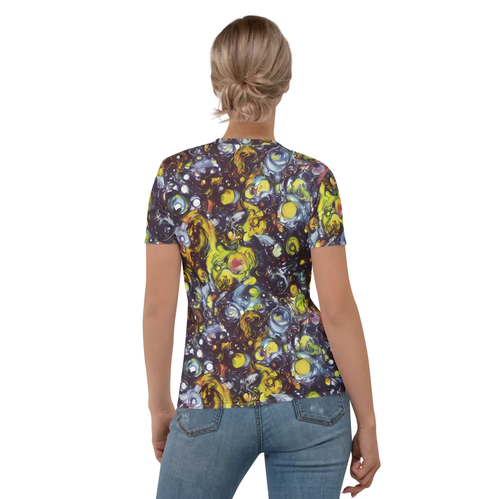 Dark Matter Dance on Women's Crew Neck T-Shirt — Back