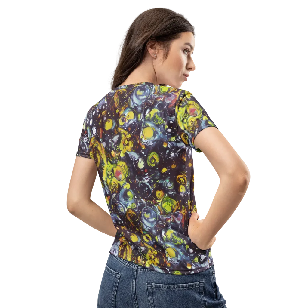 Dark Matter Dance on Women's Crew Neck T-Shirt — Back