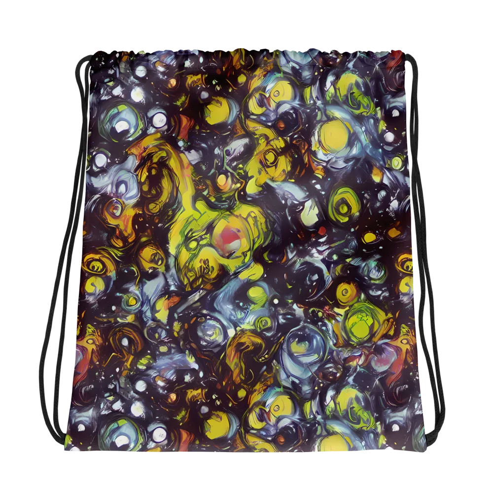 Dark Matter Dance on Drawstring Bag — Photo