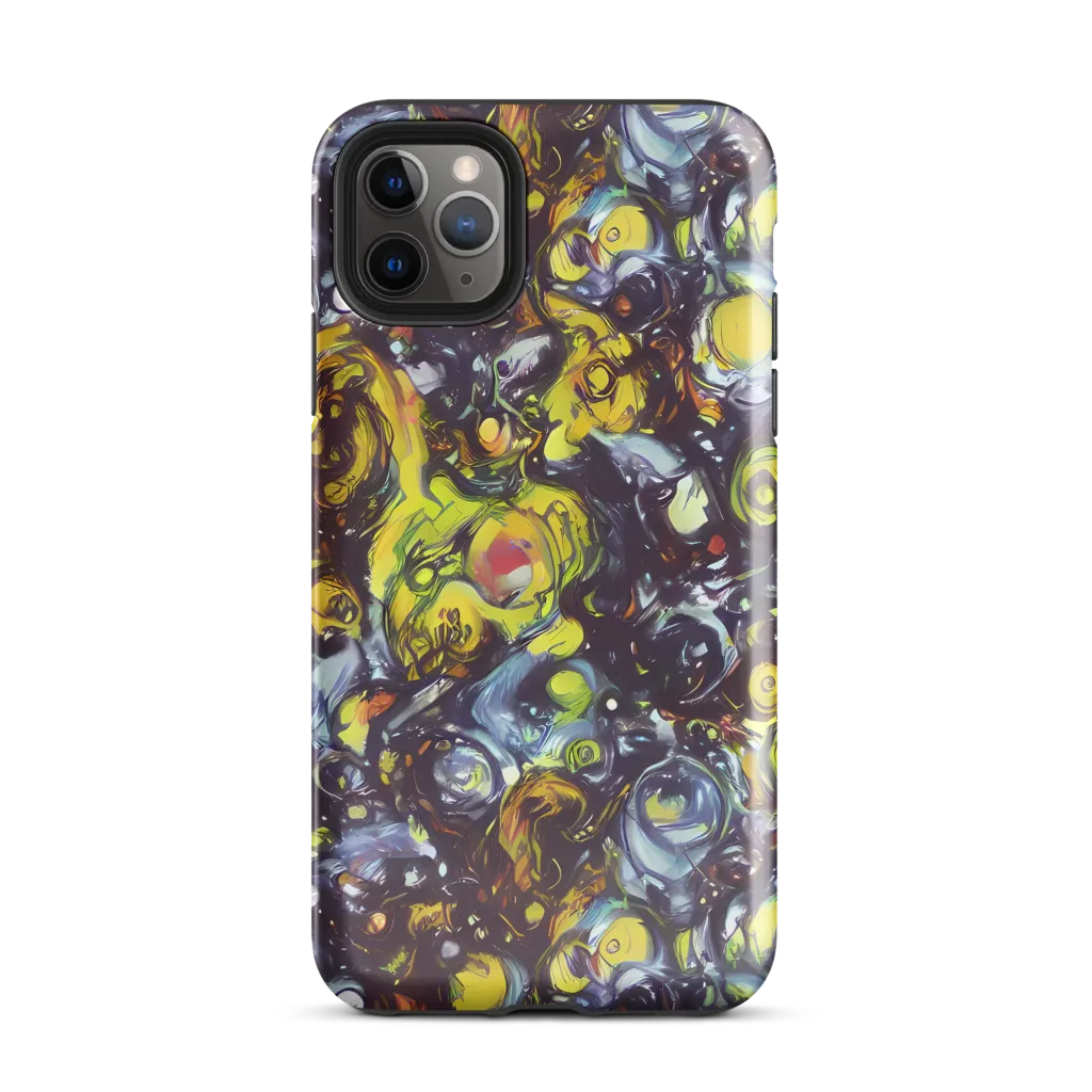 Dark Matter Dance on Tough Case for iPhone® — Front