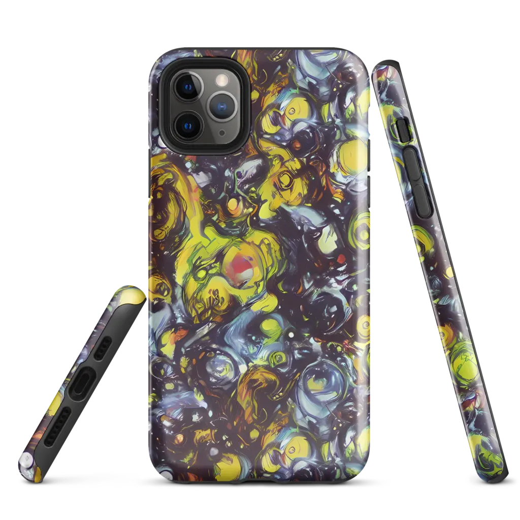 Dark Matter Dance on Tough Case for iPhone® — Front
