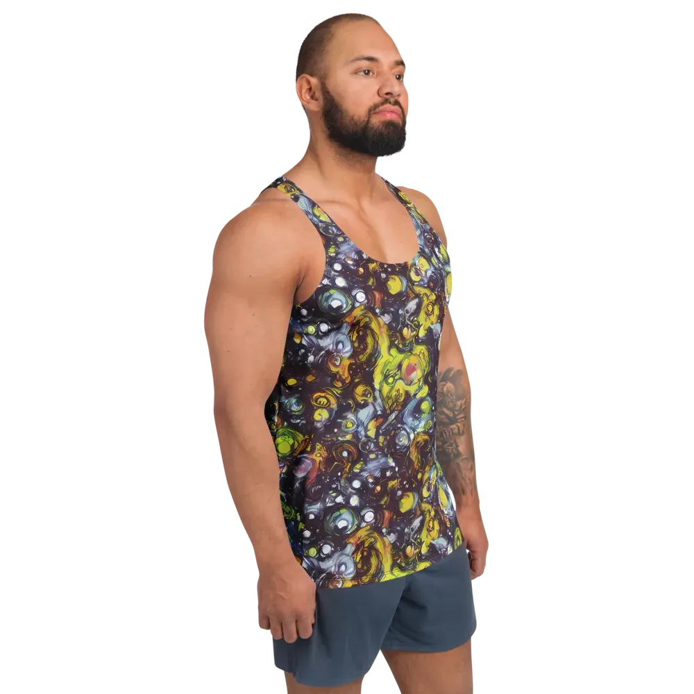 Dark Matter Dance on Men's Tank Top — Right Front