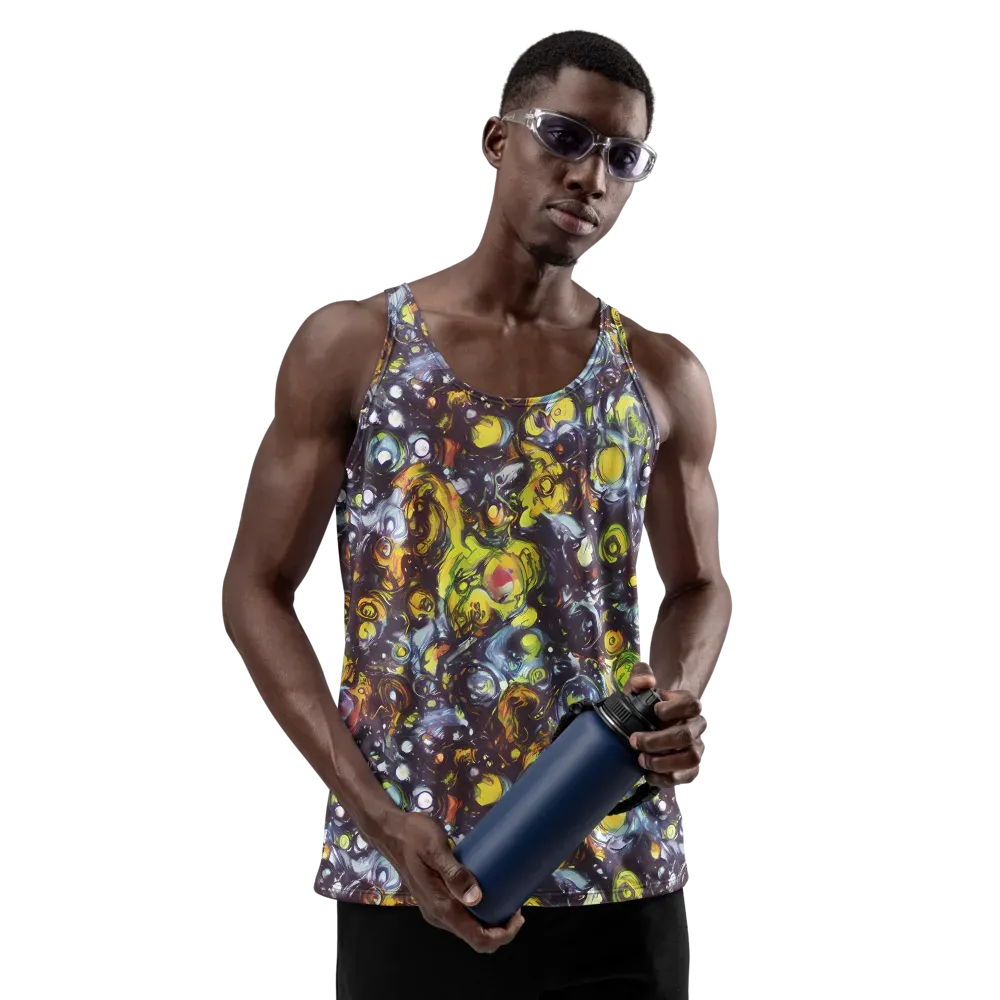 Dark Matter Dance on Men's Tank Top — Front