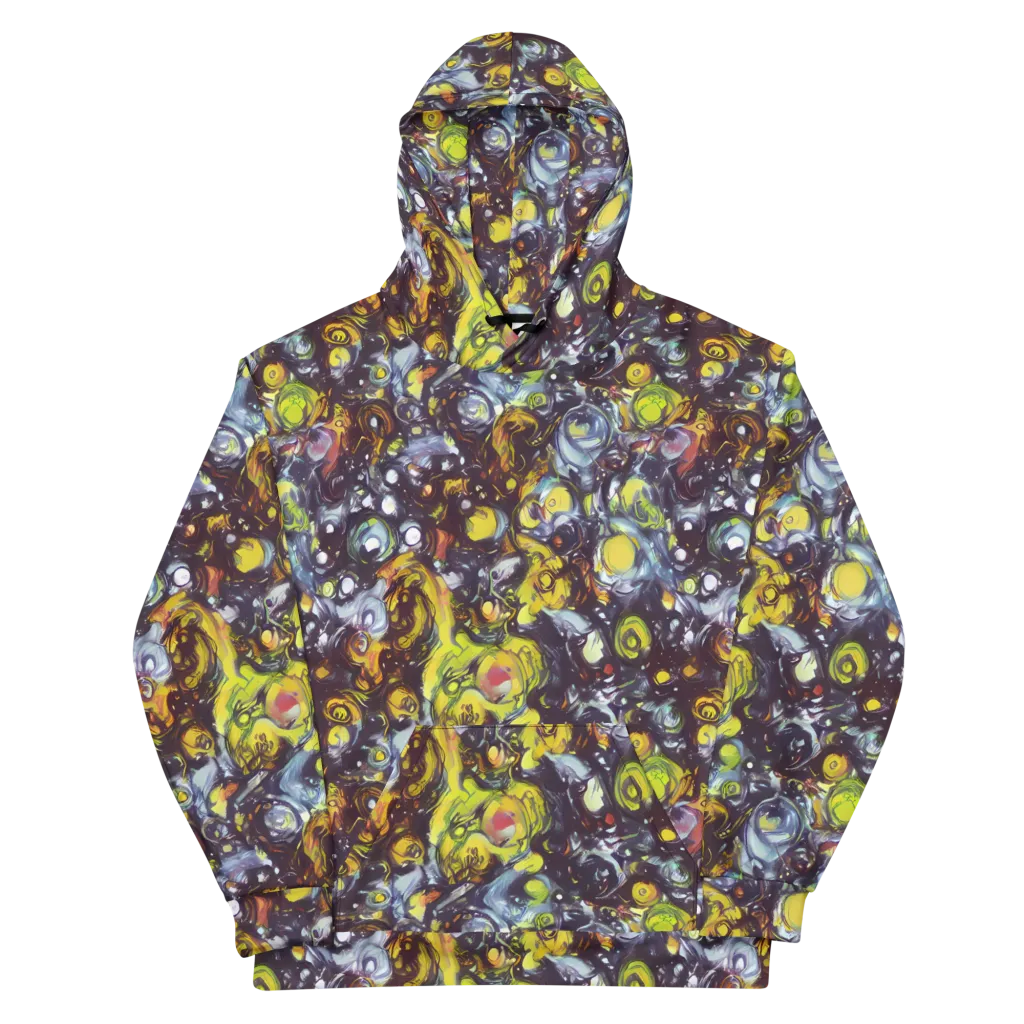 Dark Matter Dance on Cotton Hoodie — Front