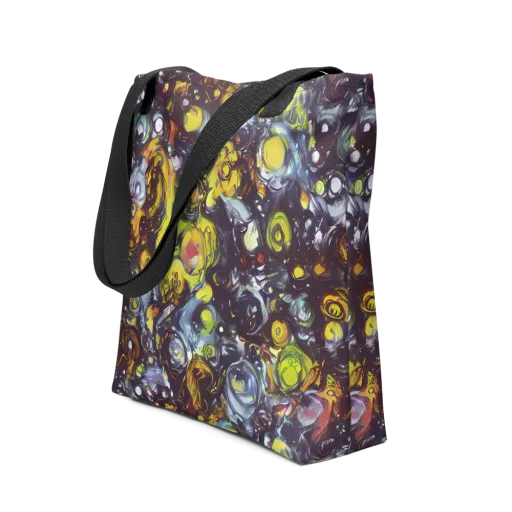 Dark Matter Dance on a Tote Bag