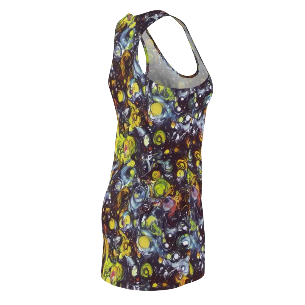 Dark Matter Dance on Racerback Dress — Back Side