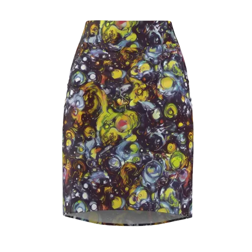Dark Matter Dance on a Pencil Skirt