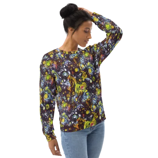 Dark Matter Dance on a Sweatshirt
