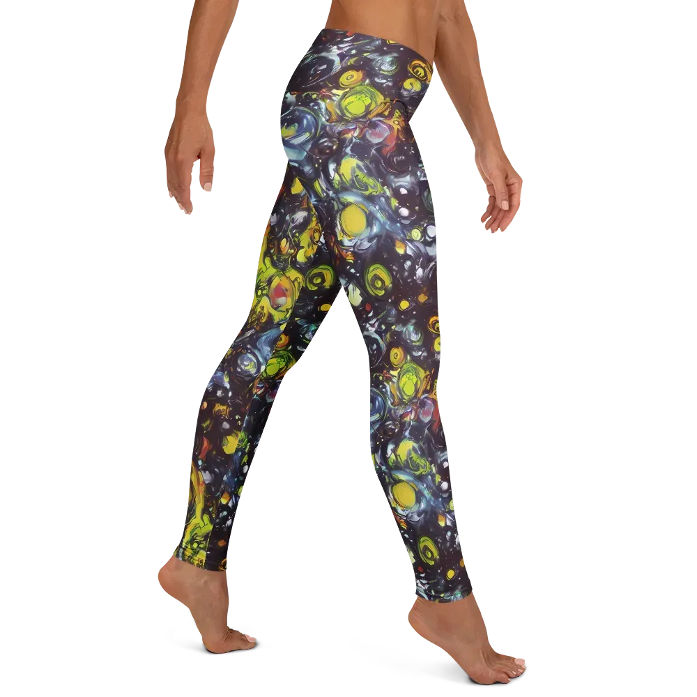 Dark Matter Dance on Leggings — Right
