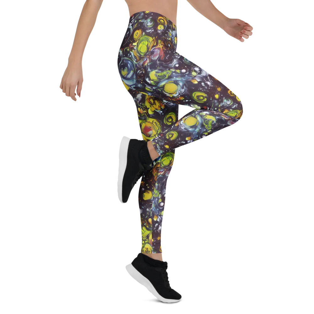 Dark Matter Dance on Leggings — Right