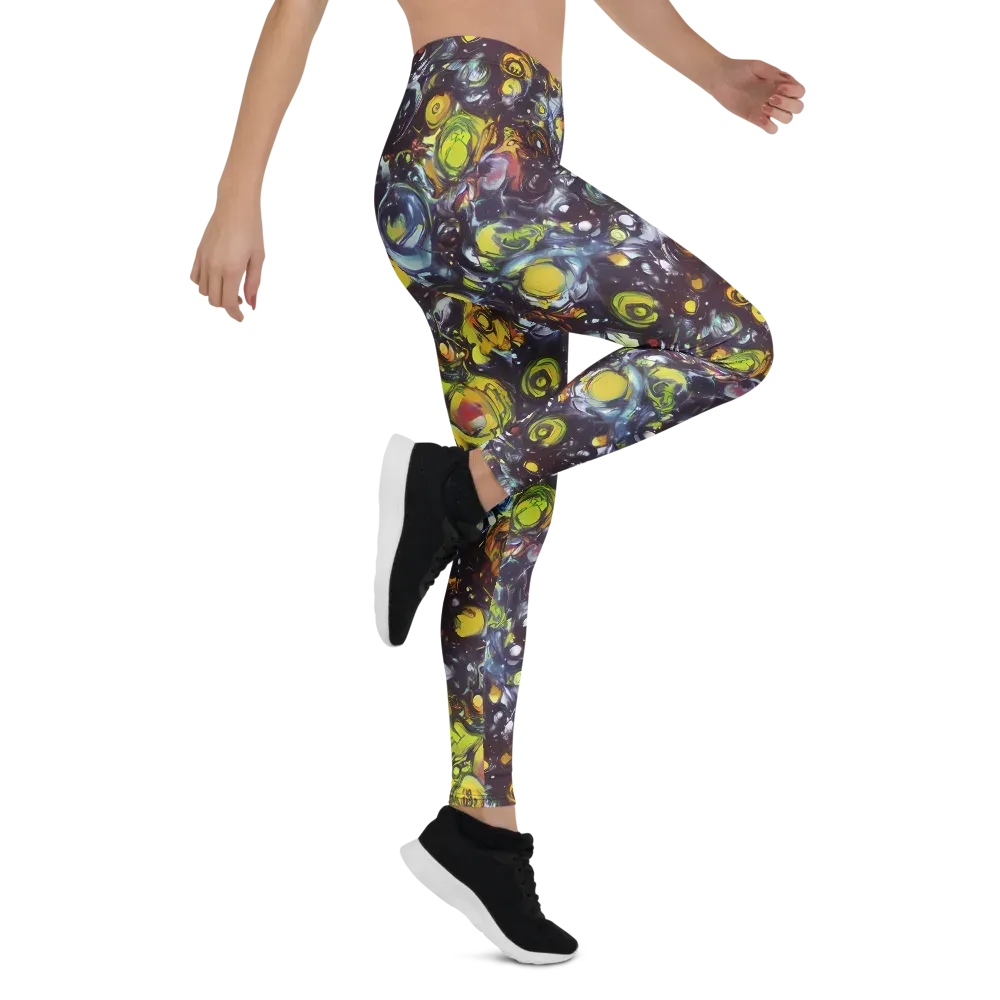 Dark Matter Dance on Leggings — Right