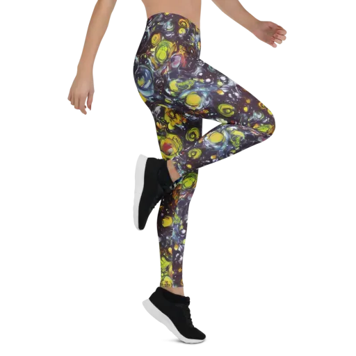 Dark Matter Dance on a Leggings