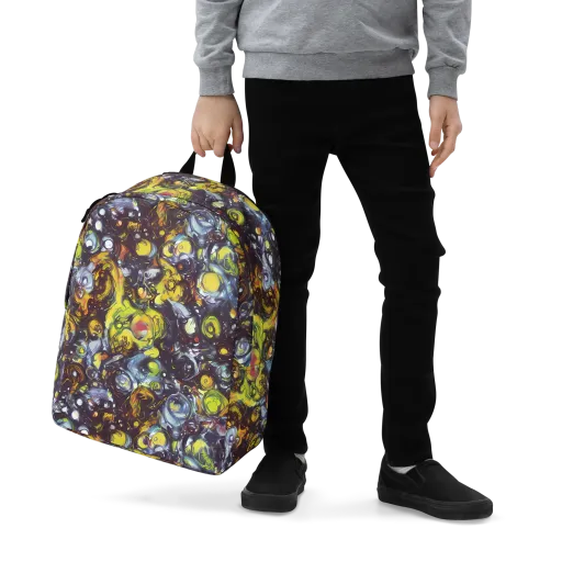 Dark Matter Dance on a Minimalist Backpack