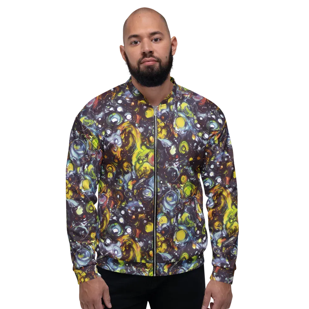 Dark Matter Dance on Bomber Jacket — Front