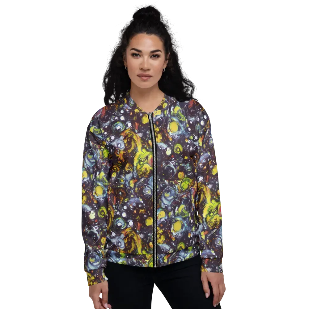 Dark Matter Dance on Bomber Jacket — Front