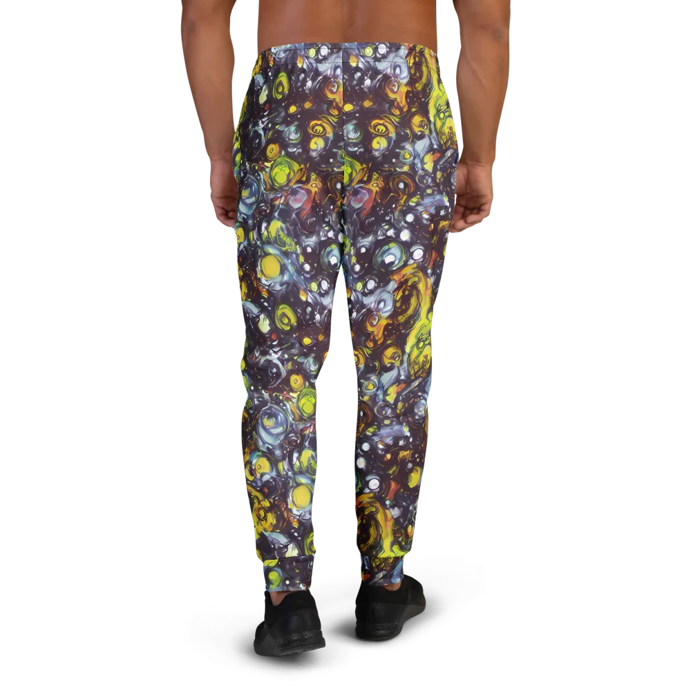 Dark Matter Dance on Men's Joggers — Back