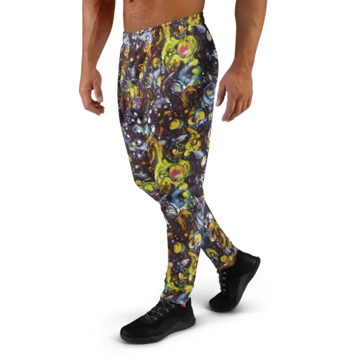 Dark Matter Dance on a Men's Joggers