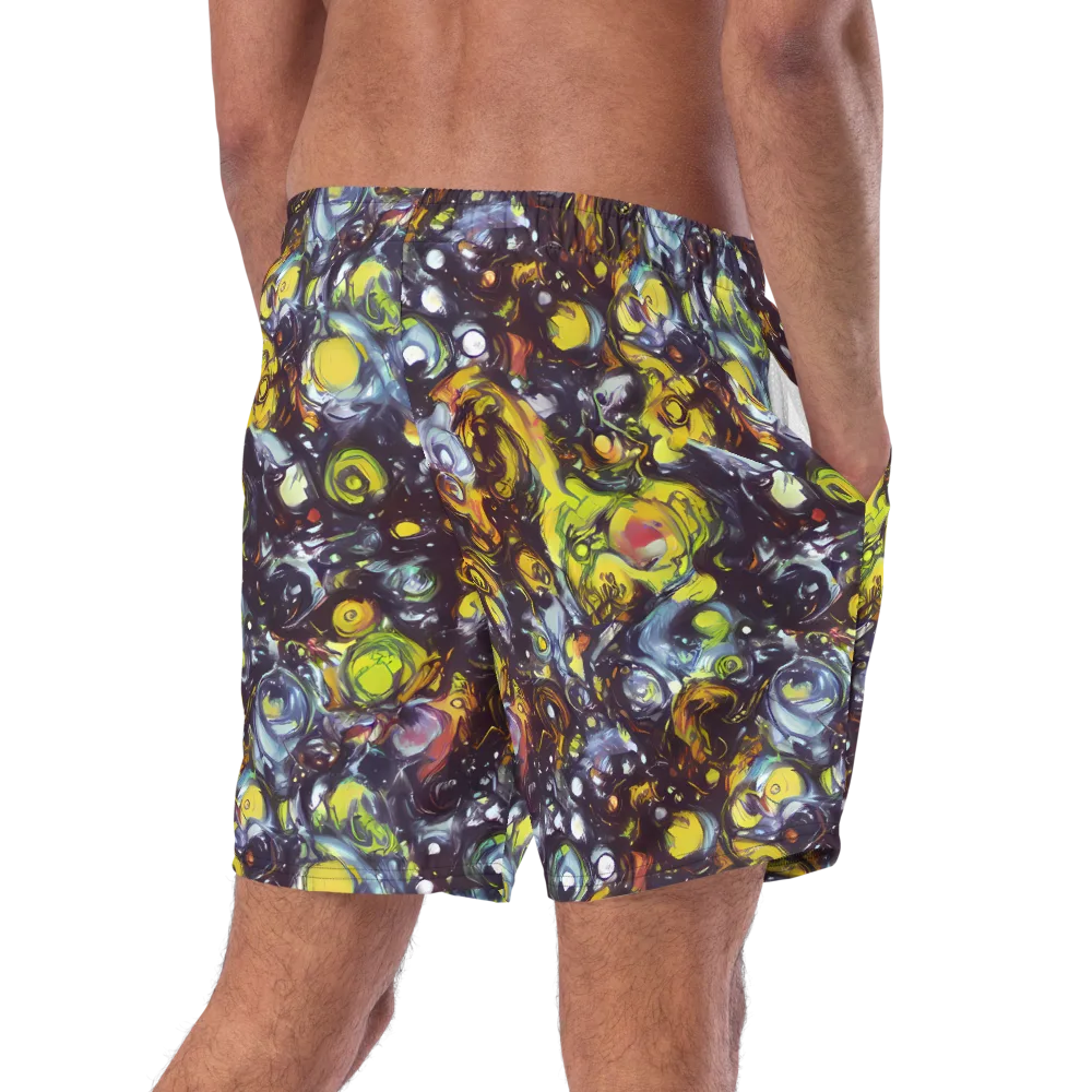Dark Matter Dance on Swim Trunks — Right Back