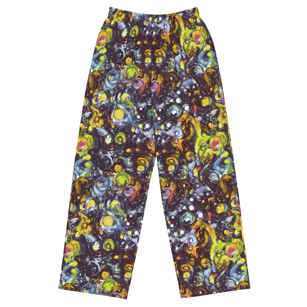 Dark Matter Dance on Wide-Leg Pants — Front